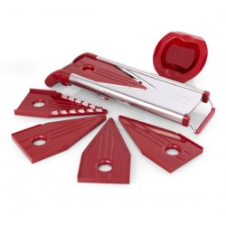 Razatoare V din otel inoxidabil cu accesorii